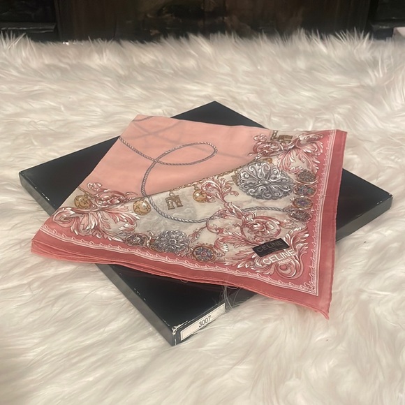 Celine Handkerchief Scarf - Picture 2 of 5